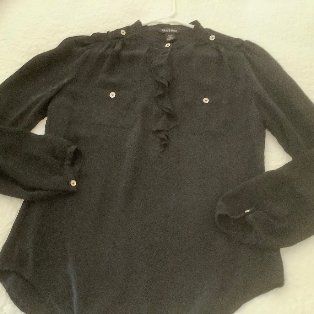 White House Black Market silk shirt